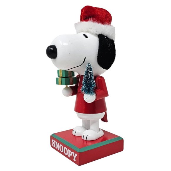 Snoopy Peanuts Wood 9" Nutcracker -  Christmas Gift - Picture 3 of 4